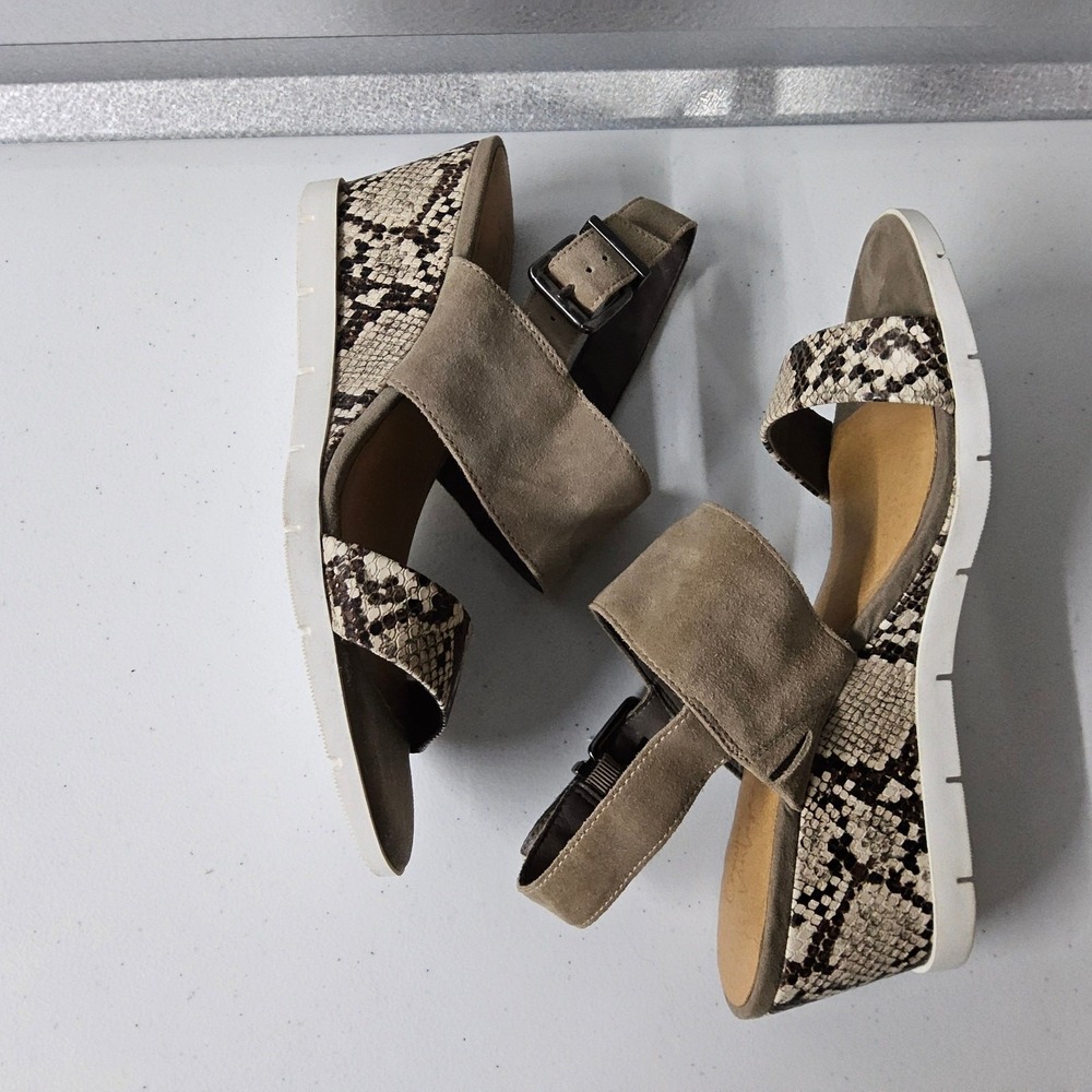 Crown Vintage Women's Size 9.5 M Afra Wedge - Picture 6 of 9